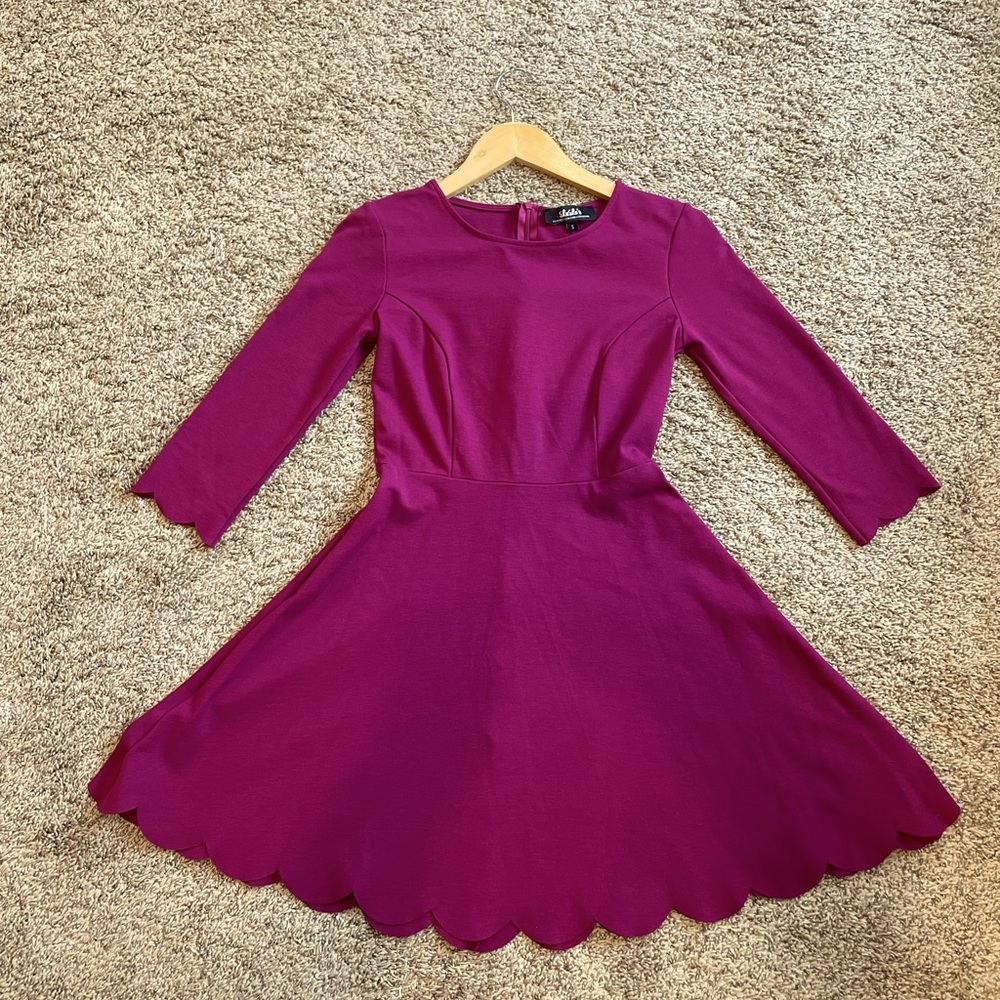 Beautiful Fall/Winter Fushia Dress